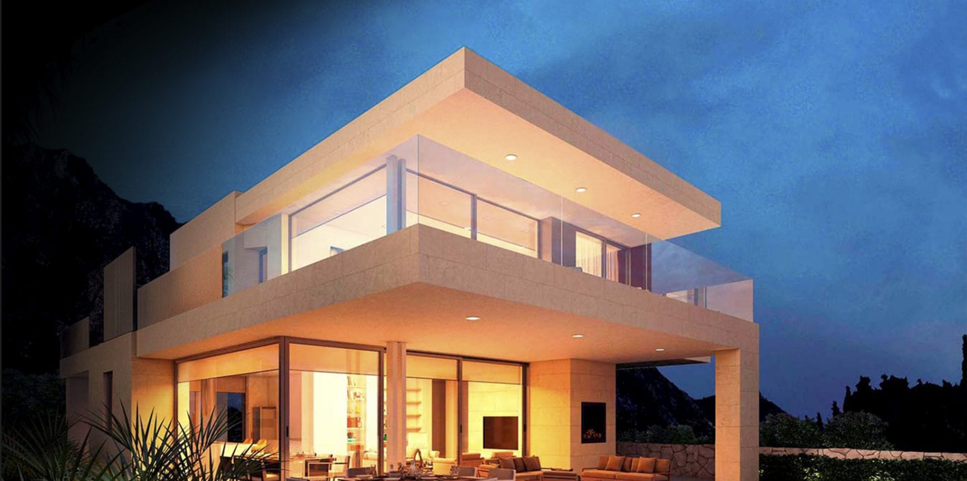 Render 3d para villas de lujo en Marbella