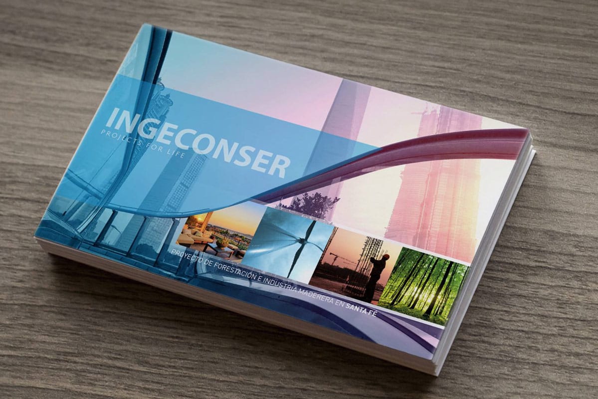 diseño de portadas de dossier para empresas