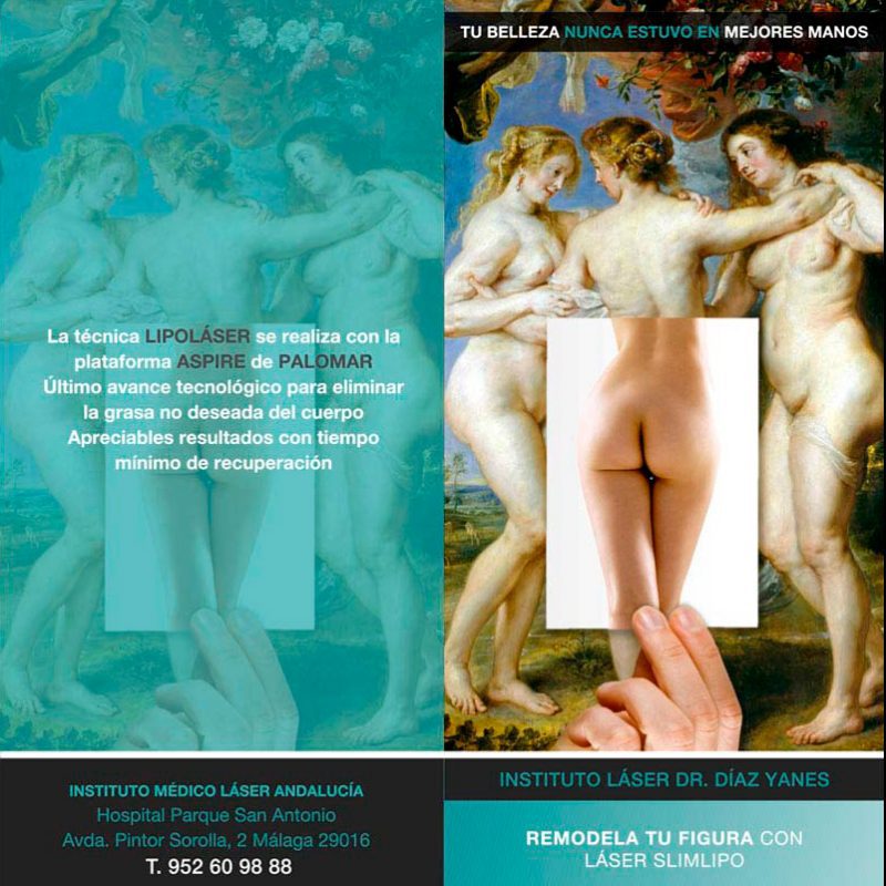 anuncio creativo para clinica estetica