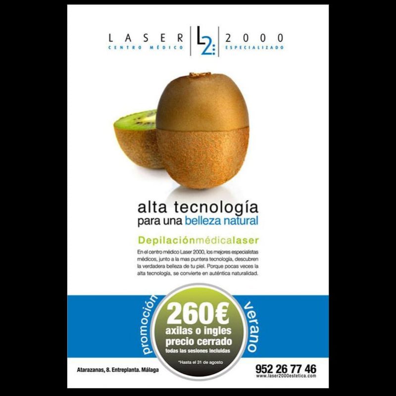 campaña creativa belleza kiwi