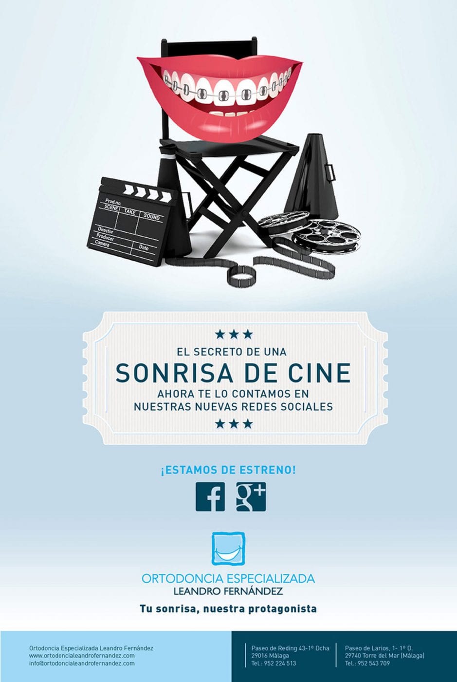 Ortodoncia especializada, Leandro Fernández, campaña creativa