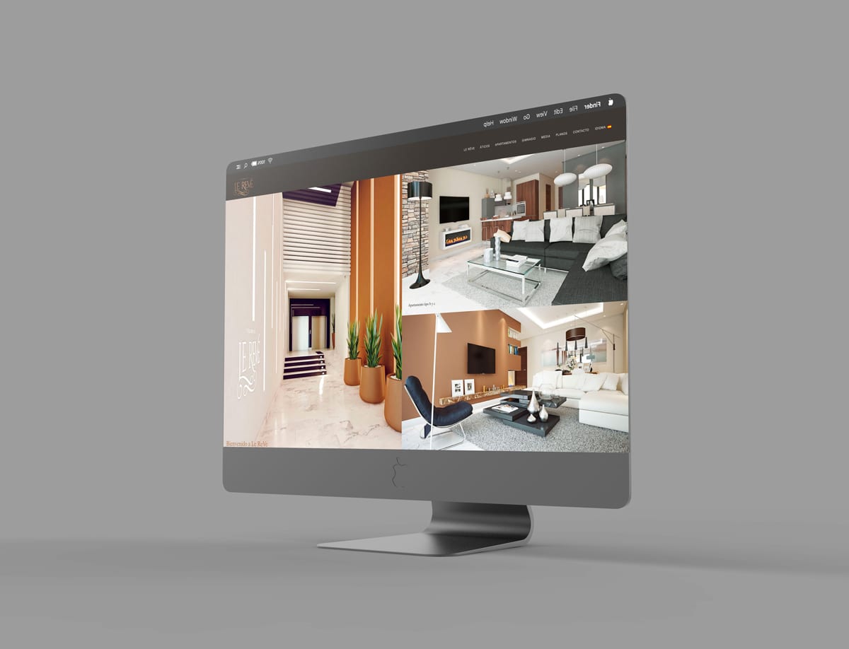 diseño full width para web