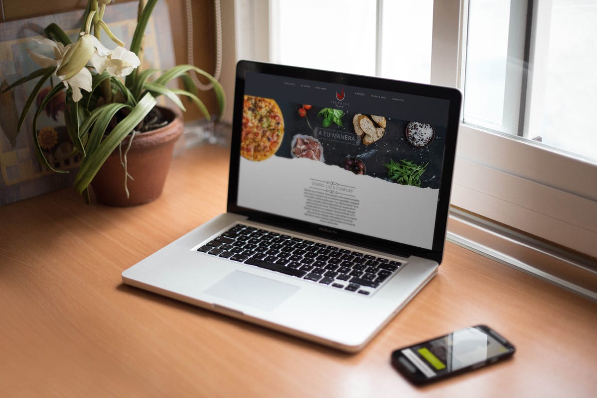 Diseño web para restaurante