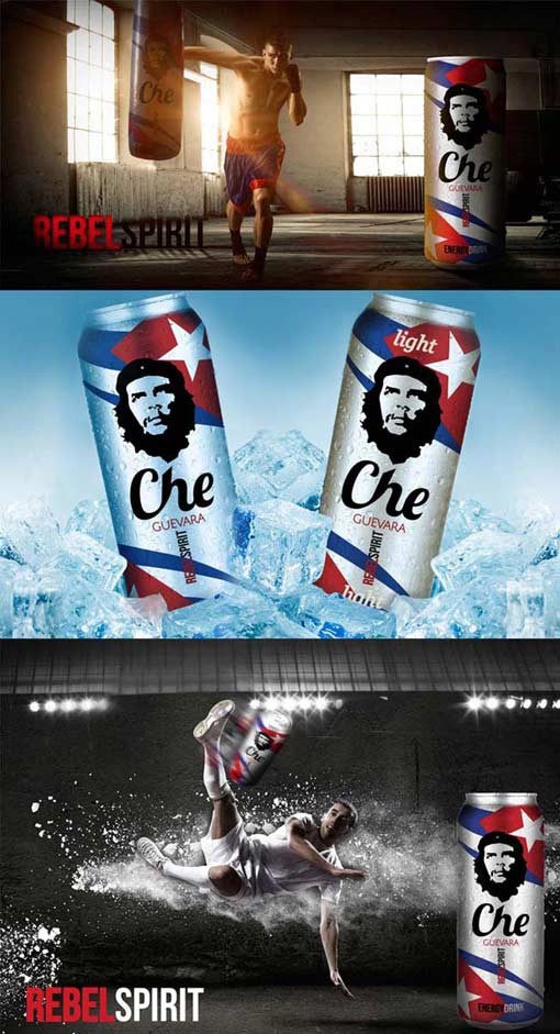 anuncios creativos para che guevara