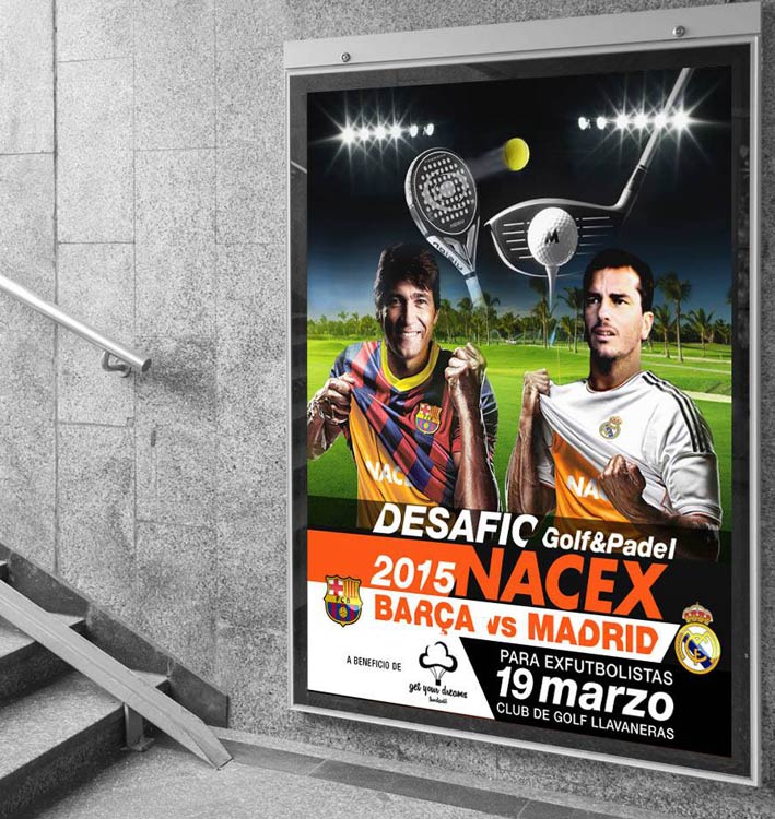 Diseño de cartel creativo para desafio Nacex