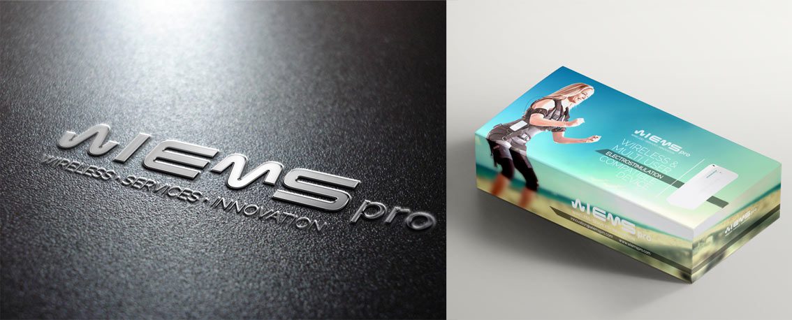 diseño de logotipo para empresa de electroestimulacion,