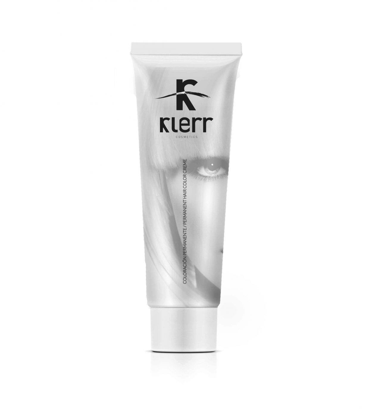 diseño de envase para tinte de pelo de Klerr