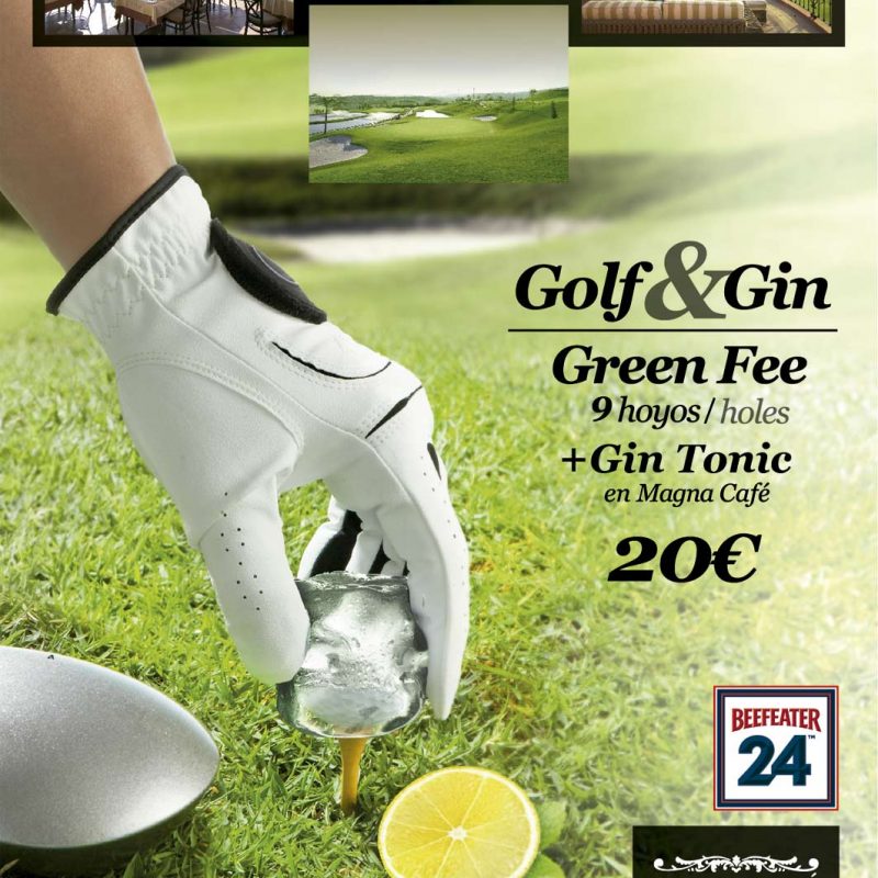 CARTEL CREATIVO PARA GOLF EN MARBELLA