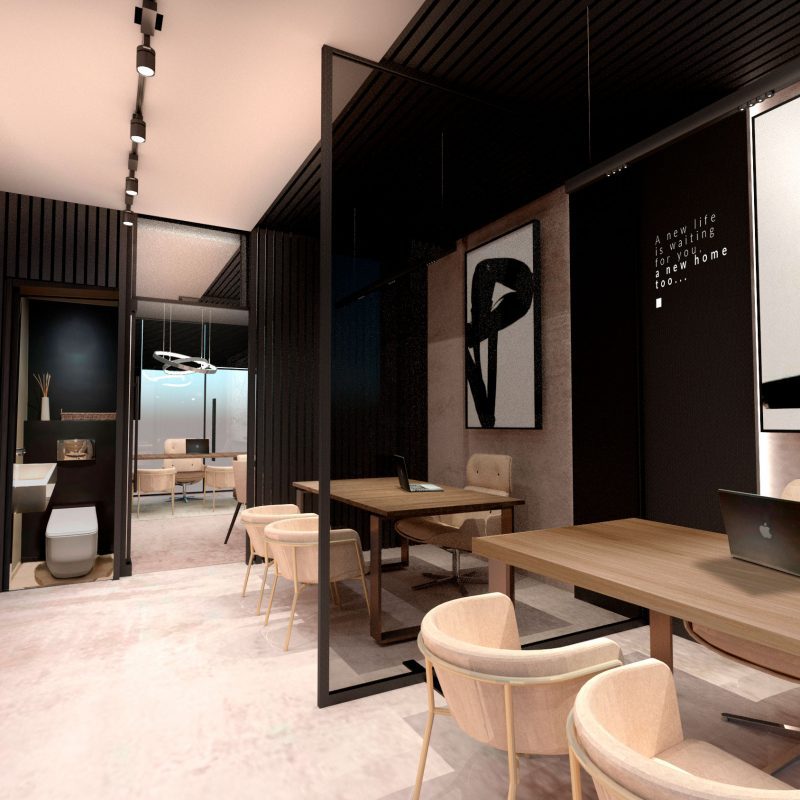 DISEÑO DE INTERIORES PARA OFICINA EN TANGER