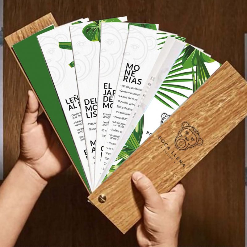 DISEÑO DE CARTAS MENU
