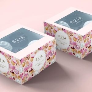 DISEÑO DE CAJA PARA PASTELERIA