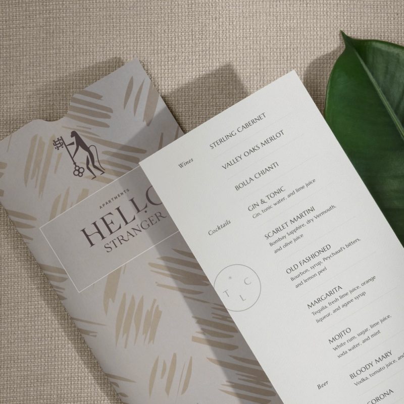 DISEÑO DE CARTAS MENU RESTAURANTE